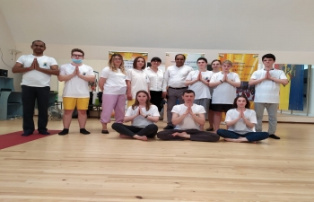 International Day of Yoga 2021 in Moldova